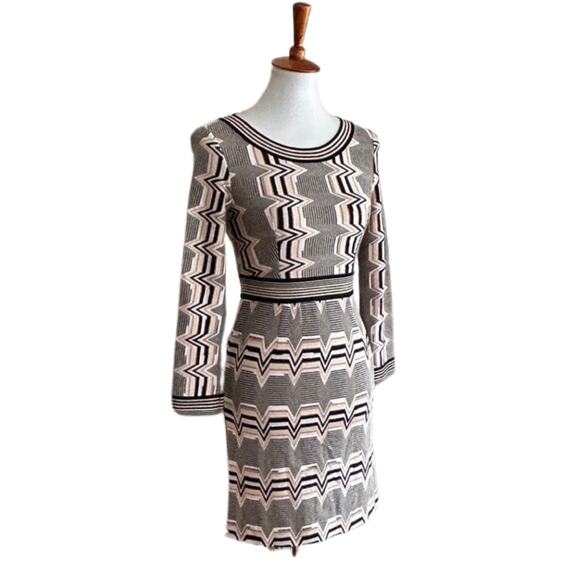 Missoni Chevron Knit Dress – Fall 2017 – 3/4 Sleeve – IT 38 - Picture 1 of 8